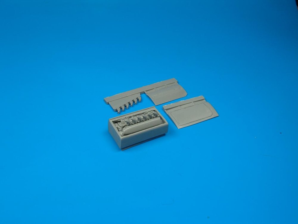 1/48 P-39 N/Q Airacobra Engine  (EDU)