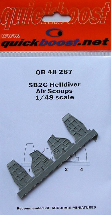 1/48 SB2C Helldiver air scoops (ACC.M)