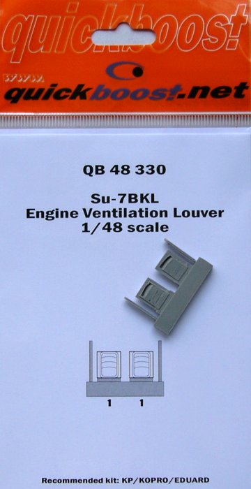 1/48 Suchoj Su 7 engine ventilation louver (EDU)