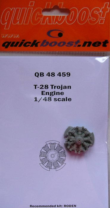 1/48 T-28 Trojan engine (RODEN)