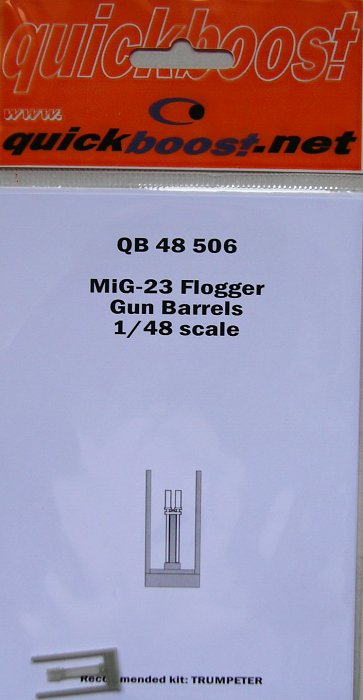 1/48 MiG-23 Flogger gun barrels (TRUMP)