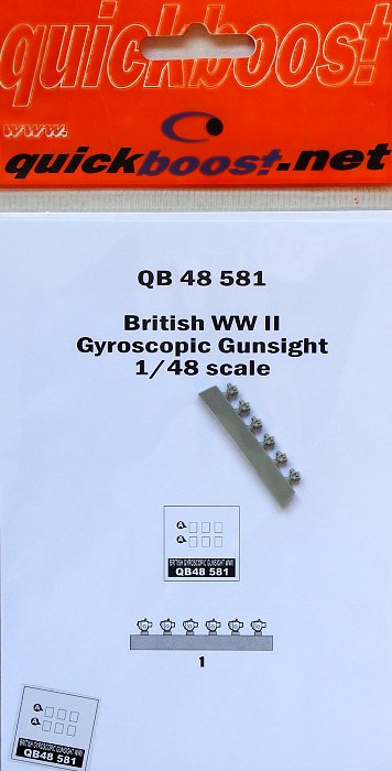 1/48 British WW II gyroscopic gunsight