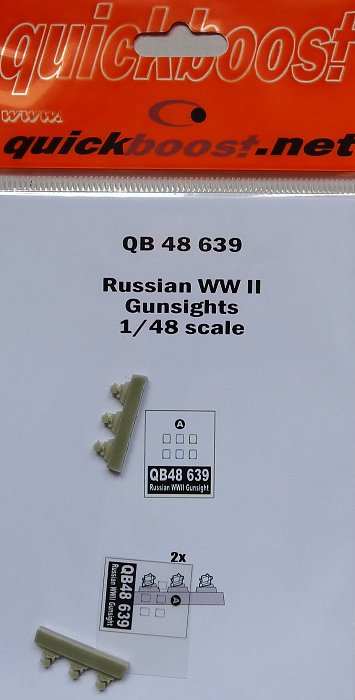 1/48 Russian WW II gunsights