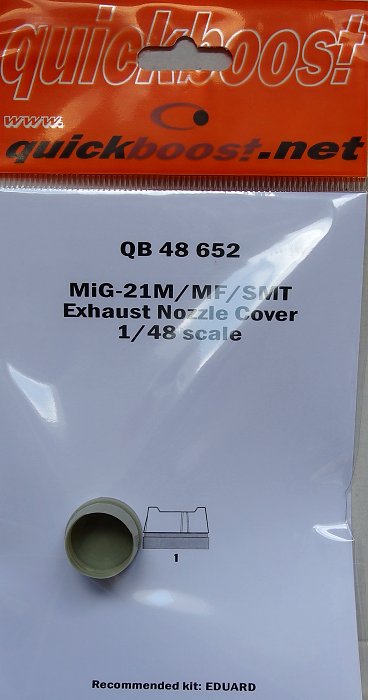 1/48 MiG-21M/MF/SMT exhaust nozzle cover (EDU)