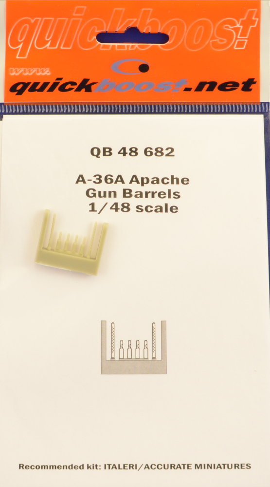 1/48 A-36A Apache gun barrels (ITAL)
