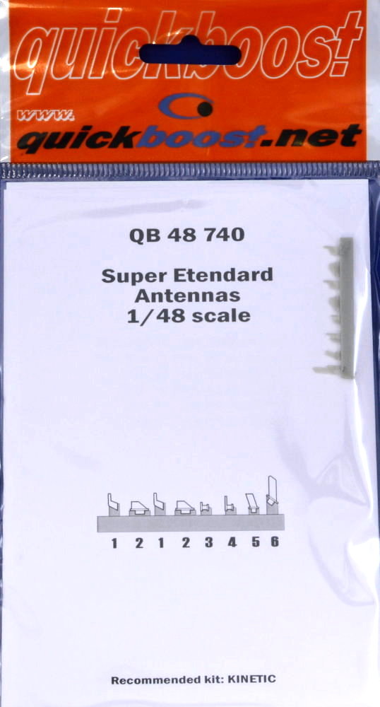 1/48 Super Etendard antennas (KIN)