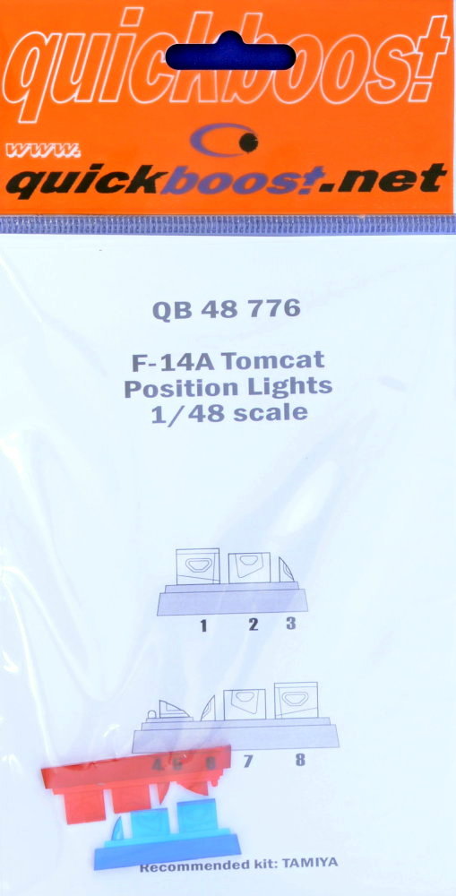 1/48 F-14A Tomcat position lights (TAM)