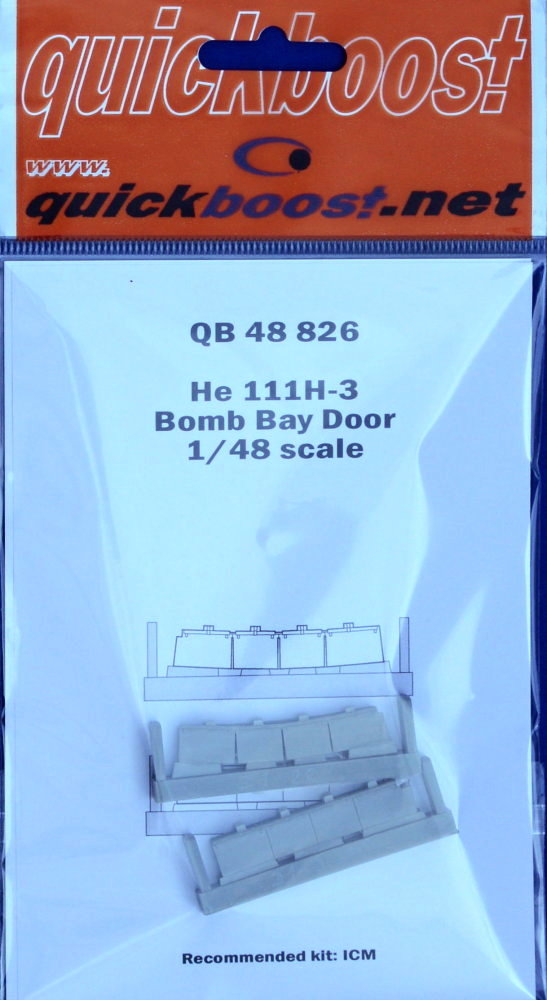 1/48 He 111H-3 bomb bay door (ICM)