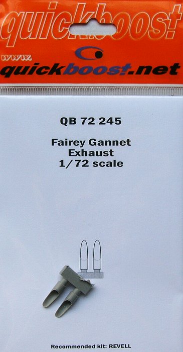 1/72 Fairey Gannet exhaust  (REV)