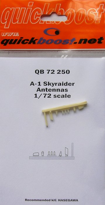 1/72 A-1 Skyraider antennas  (HAS)