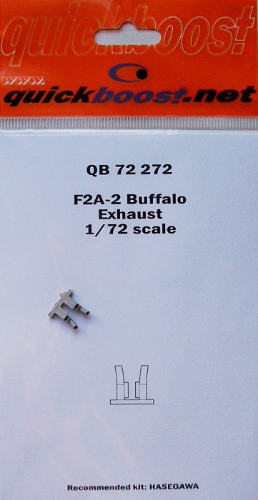 1/72 F-2A-2 Buffalo exhaust  (HAS)