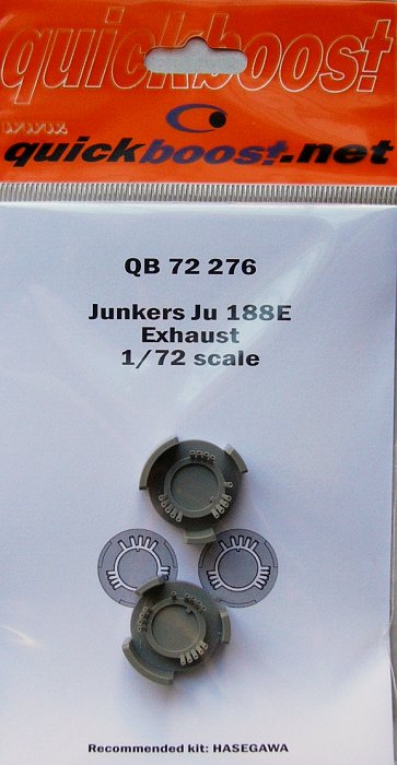 1/72 Ju-188 exhasut for radial engines  (HAS)