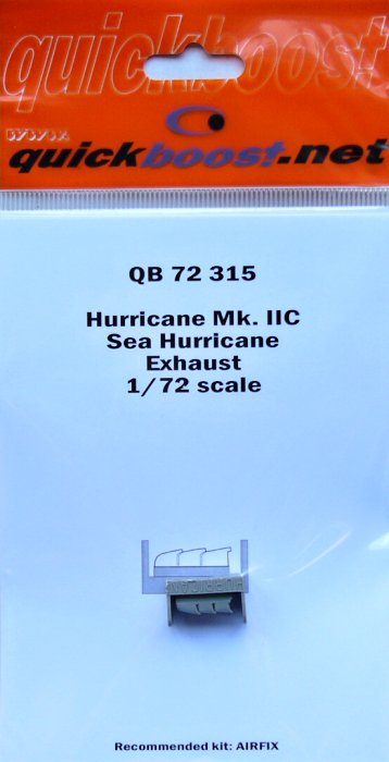 1/72 Hurricane Mk.IIC sea Hurricane exhaust (AIRF)