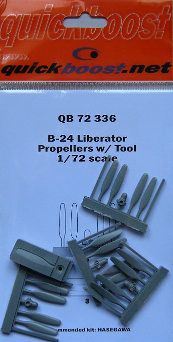 1/72 B-24 Liberator propellers w/tool  (HAS)
