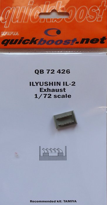 1/72 Ilyushin IL-2 exhaust (TAM)