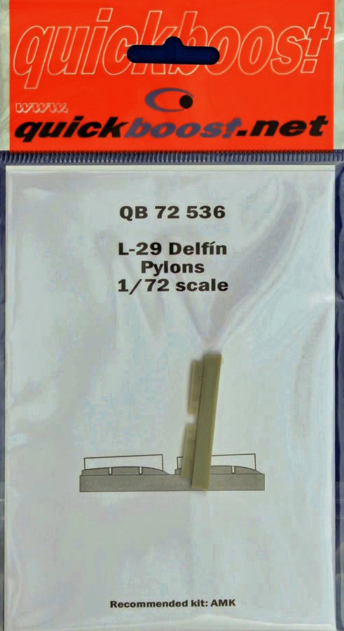 1/72 L-29 Delfin pylons (AMK)