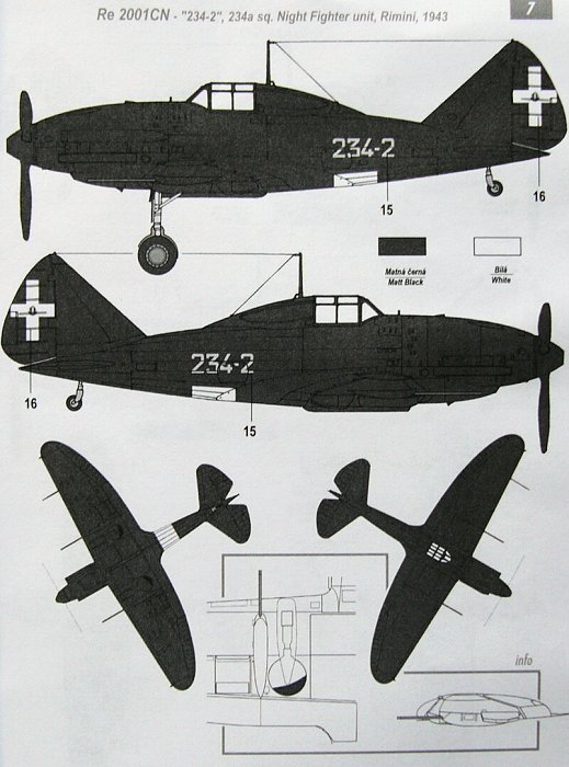 MODELIMEX Online Shop | 1/72 Reggiane Re.2001 CN | your favourite model ...