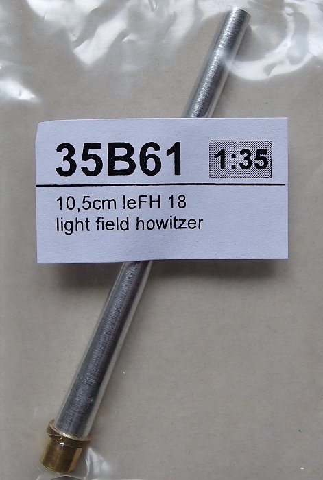 1/35 10,5cm leFH 18 Germany light field howitzer