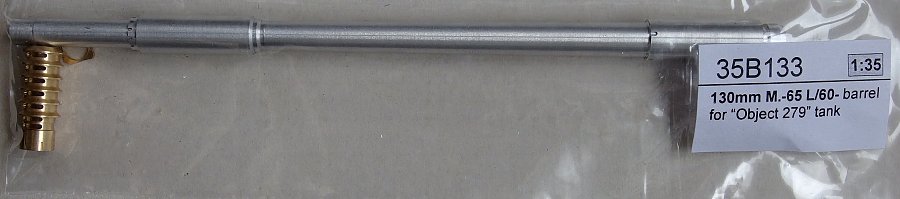 1/35 130mm M-65 L/60 for 'Object 279' tank