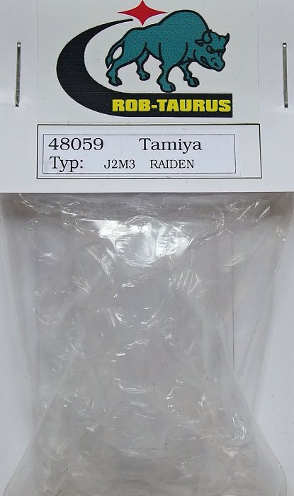 1/48 Vacu Canopy J2M3 Raiden (TAM)