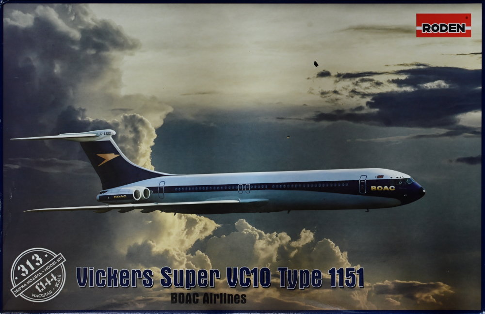 1/144 Vickers VC-10 Super Type 1151 (BOAC)