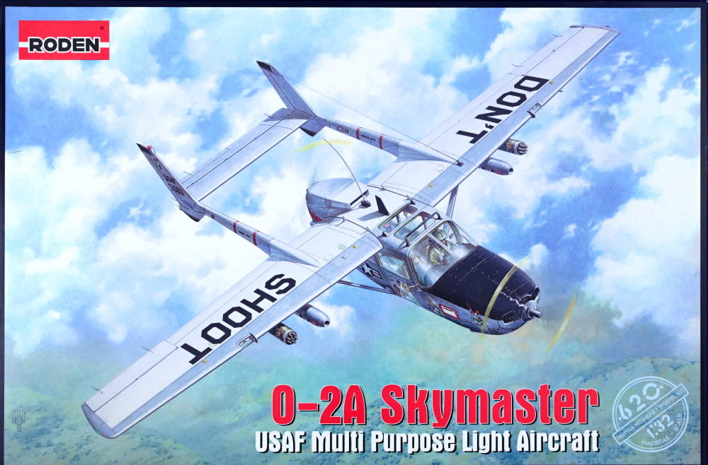 1/32 Cessna O-2A Skymaster (3x camo)
