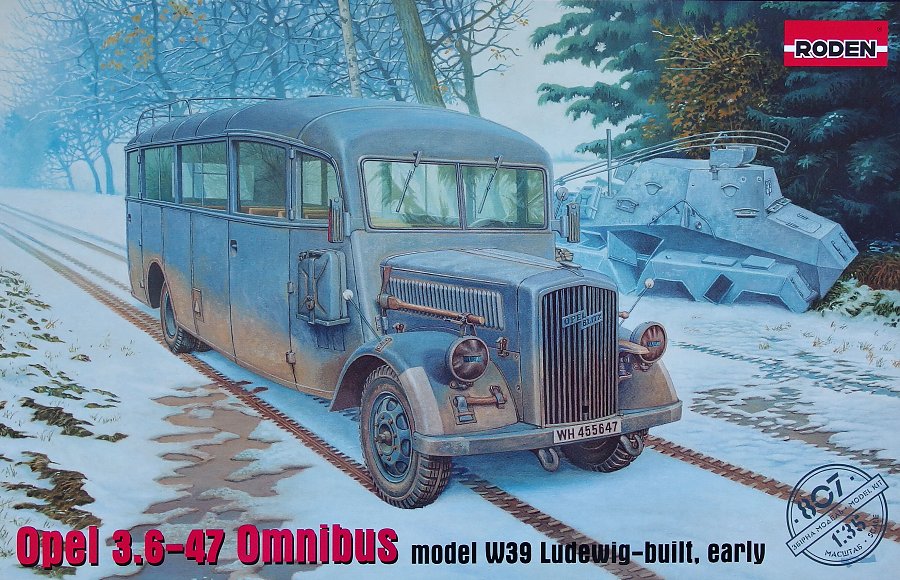 1/35 Opel Blitz 3.6 - 47 Omnibus W39 Ludewig early