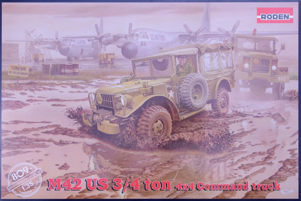 1/35 M42 US 3/4 ton 4x4 Command truck