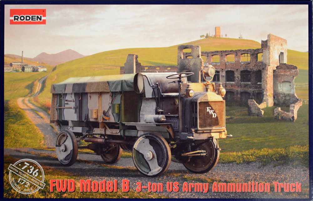 1/72 FWD Model B 3-ton US Army Ammunition Truck