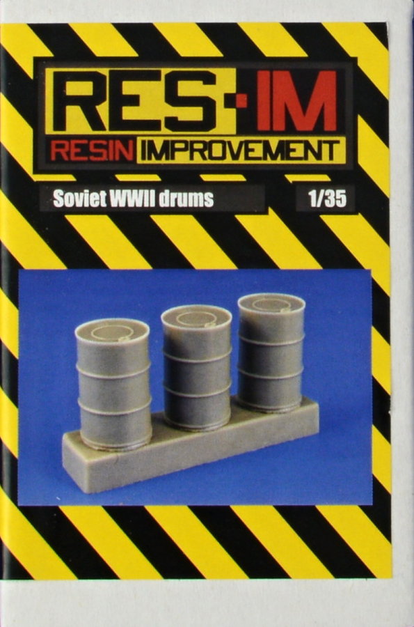 1/35 Soviet WWII drums (6 pcs.)