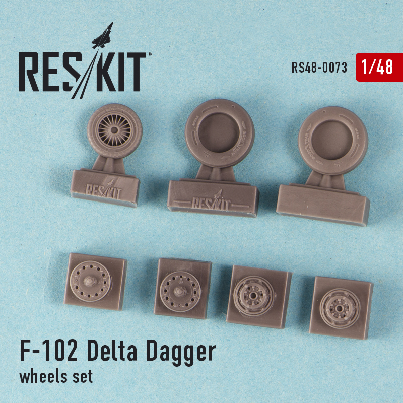 1/48 F-102 Delta Dagger wheels set (HAS,REV)