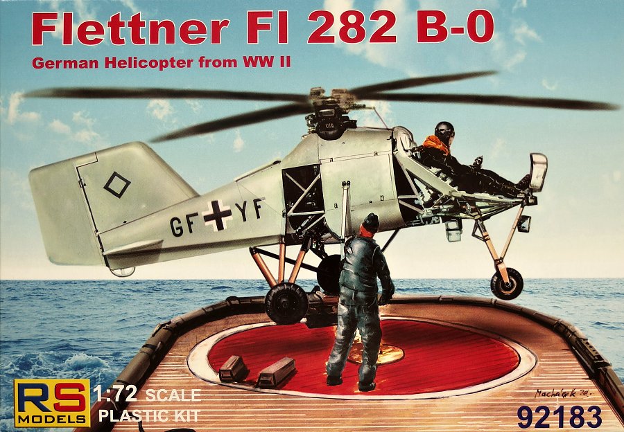 1/72 Flettner FL 282 B-0 (4x camo, 1942-1947)
