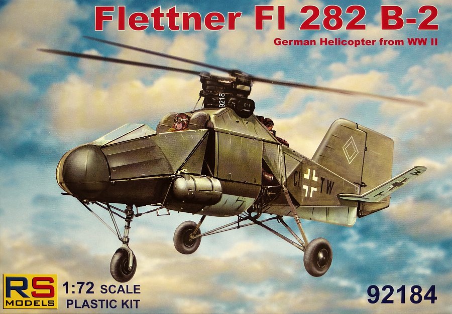 1/72 Flettner FL 282 B-2 (5x camo, 1945-1947)