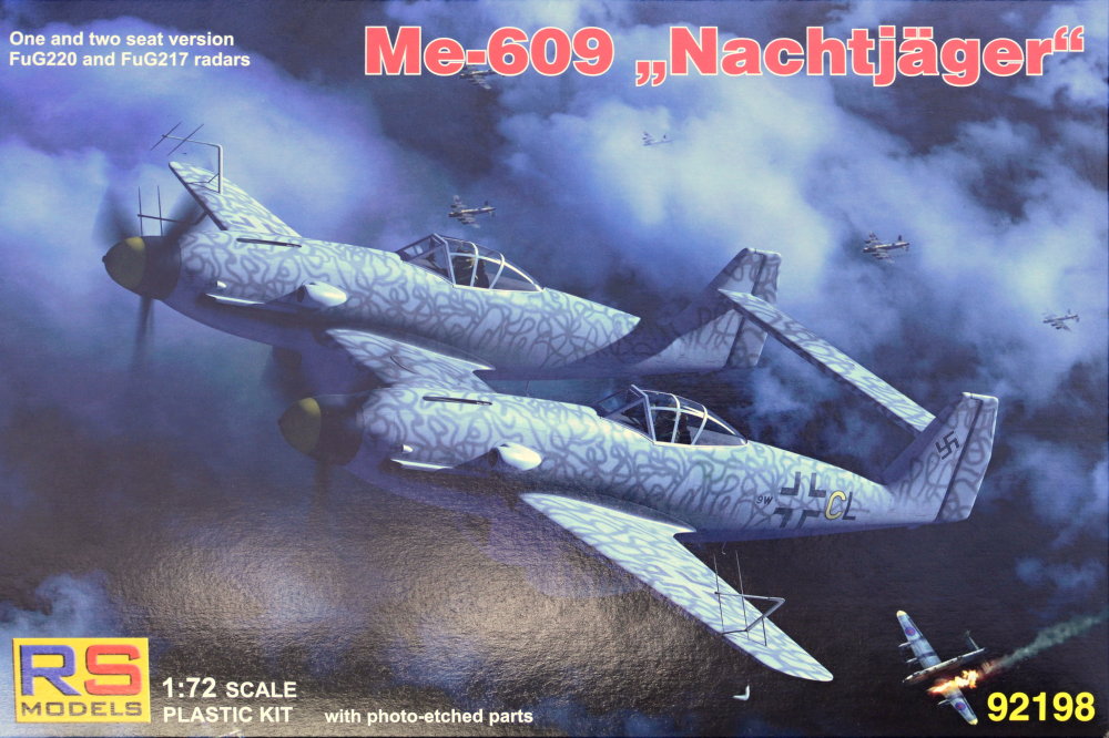 1/72 Me-609 'Nachtjäger' (3x camo)