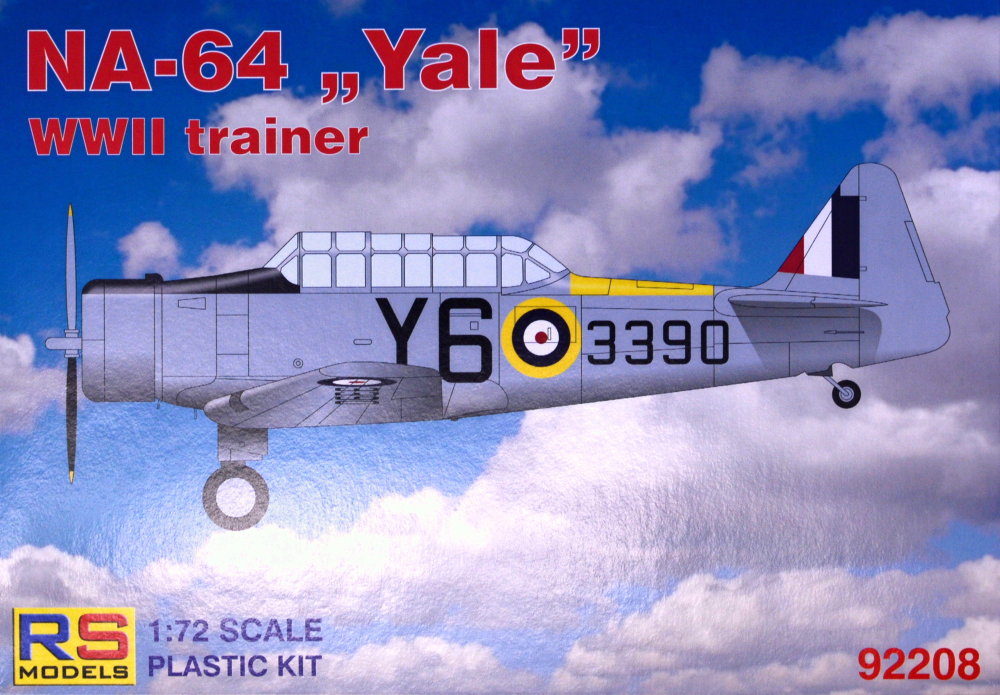 1/72 NA-64 'Yale' WWII Trainer (4x camo)