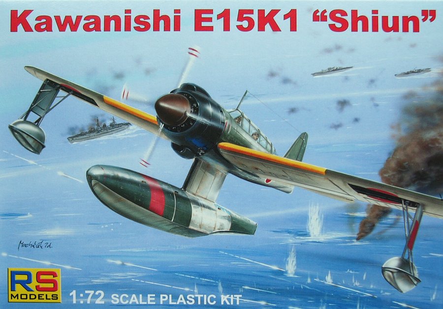 1/72 Kawanishi E15K1 Shiun (1943-1944)