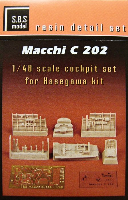 1/48 Macchi C 202 Folgore Cockpit set (HAS)