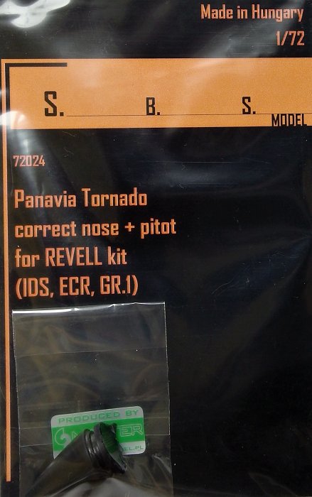 1/72 Panavia Tornado - correct nose & pitot (REV)