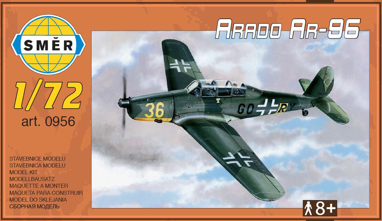 1/72 Arado Ar-96 (2x Luftwaffe, 1x France)