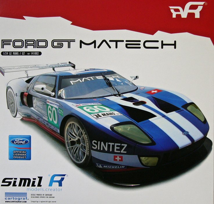 simil R 「1/24 LE MANS FORD GT MATECH」｜模型/プラモデル www