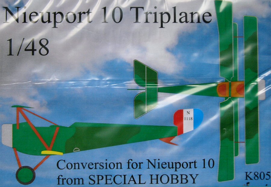 1/48 Nieuport 10 Triplane - Conv.set (SP.HOBBY)