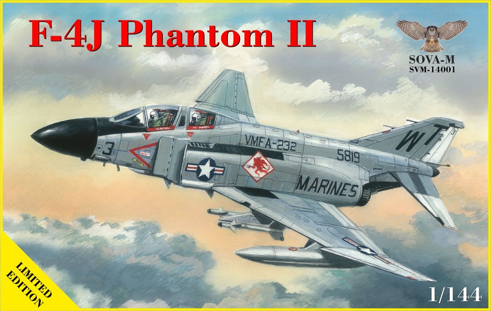 1/144 F-4J Phantom II (2x camo) Limited Edition