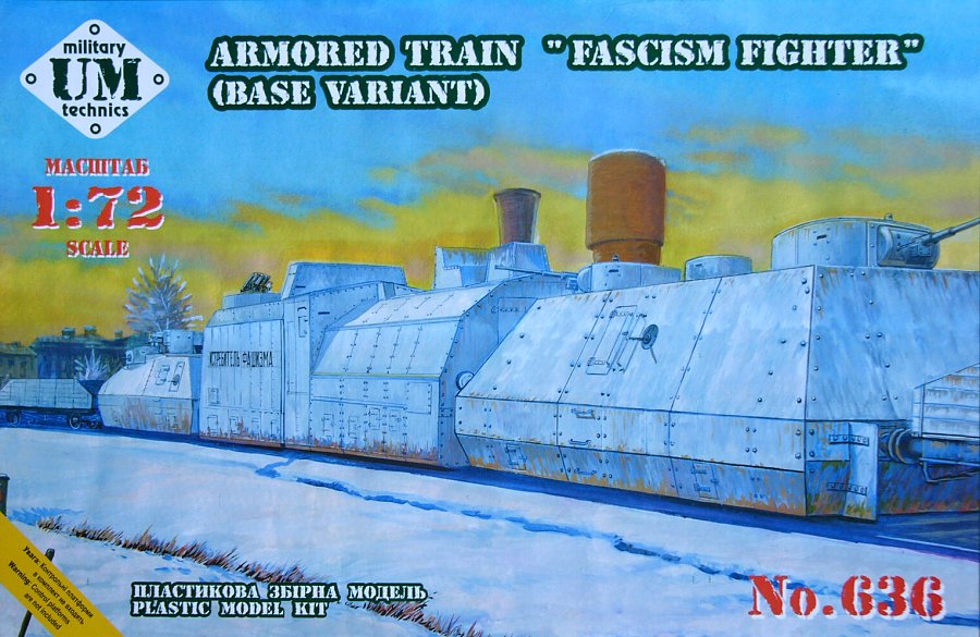 1/72 Armored train Fascism Fighter (base variant)