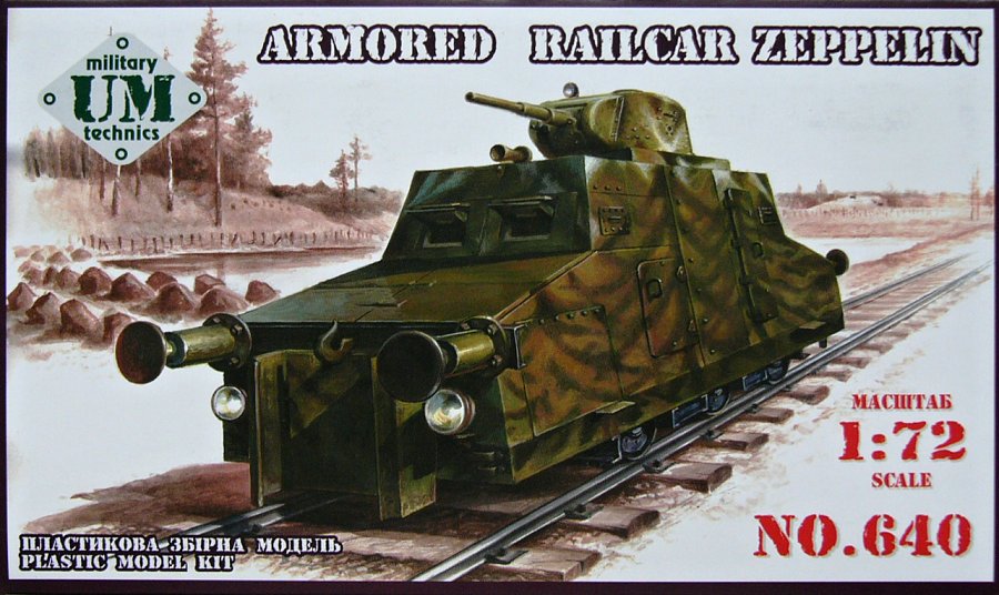 1/72 Armored Railcar Zeppelin