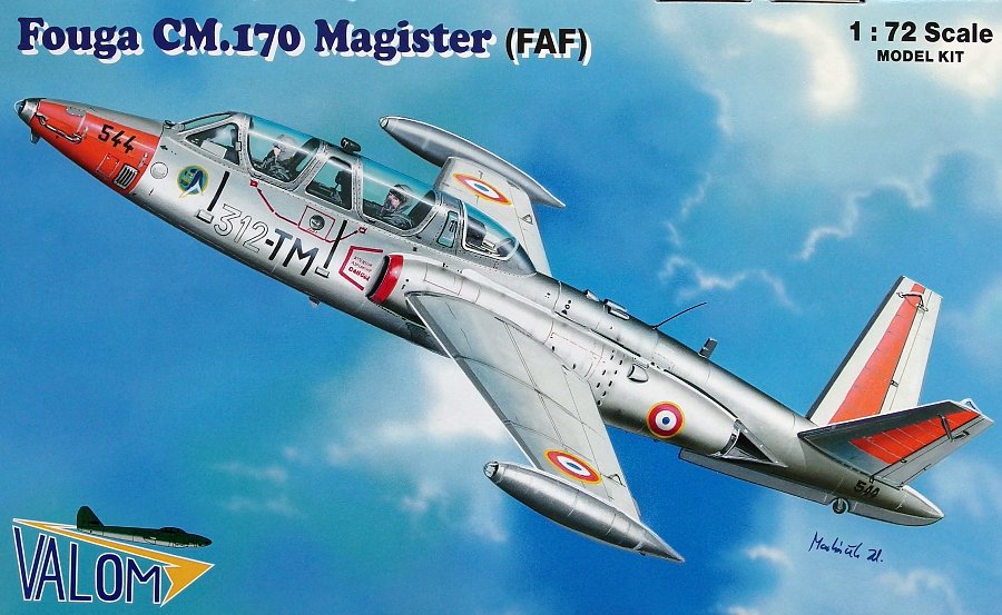 1/72 Fouga CM.170 Magister (FAF)