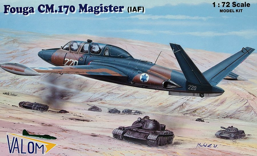 1/72 Fouga CM.170 Magister (IAF)