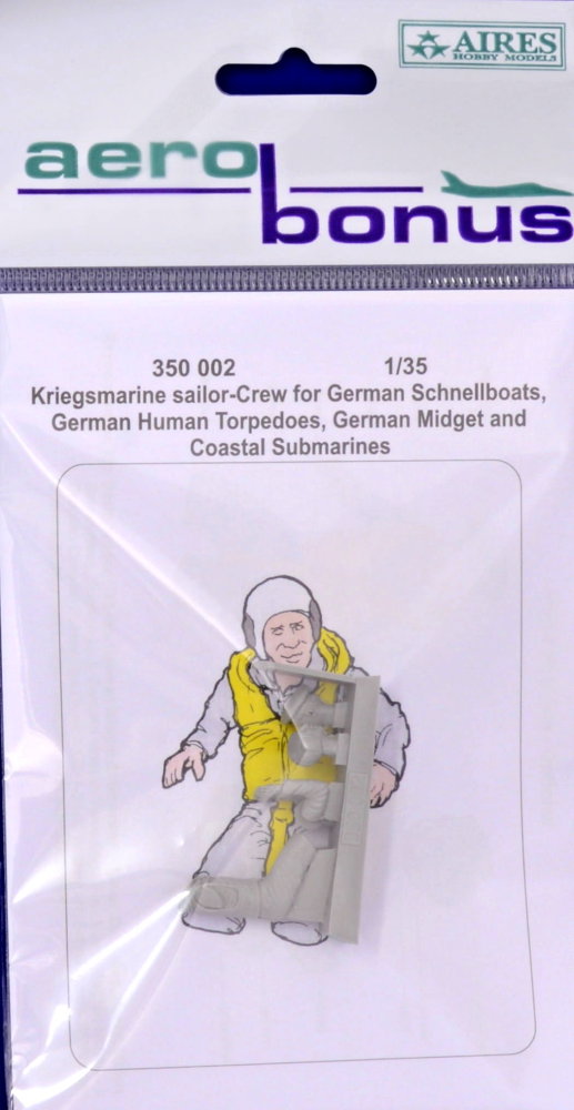 1/35 Kriegsmarine sailor-crew Vol.1 (1 fig.)