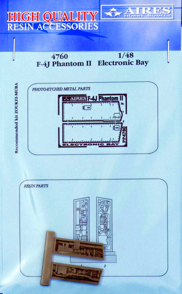 1/48 F-4J Phantom II electronic bay (ZOUKEI-M.)