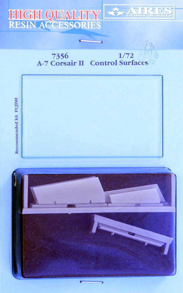 1/72 A-7 Corsair II control surfaces (FUJI)