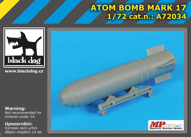 1/72 Atom bomb Mark 17